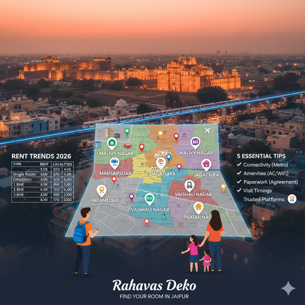 Perfect Room for Rent in Jaipur